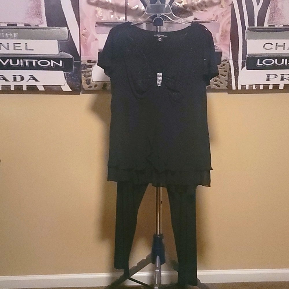 Size 14W 2 pc pantsuite